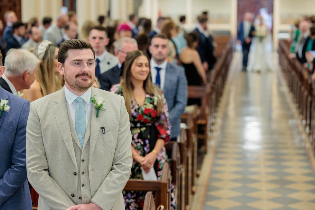 2022 bride, Wedding, bespoke venue, church ceremony, classic cars, floral bridesmaid dress