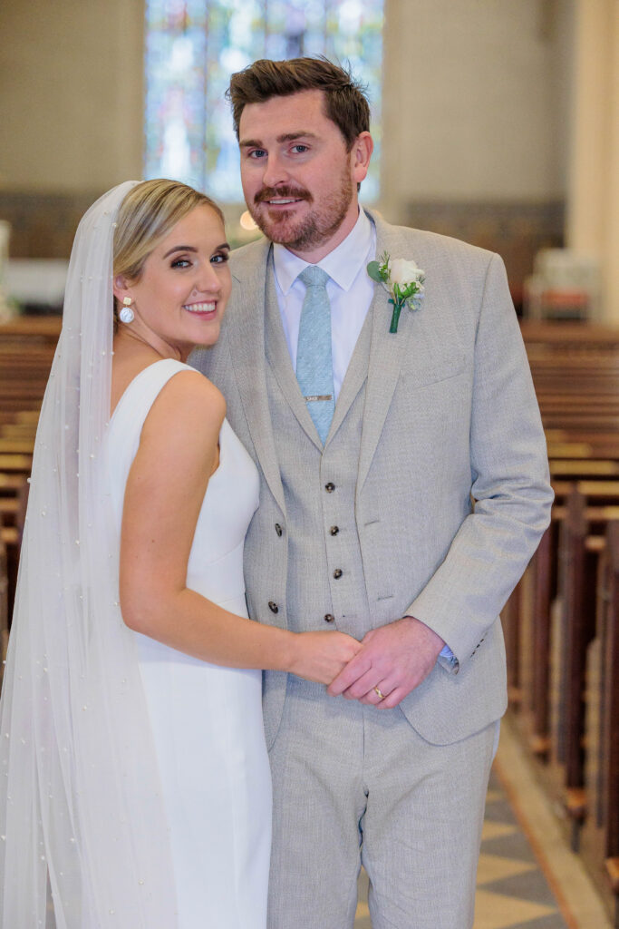 2022 bride, Wedding, bespoke venue, church ceremony, classic cars, floral bridesmaid dress