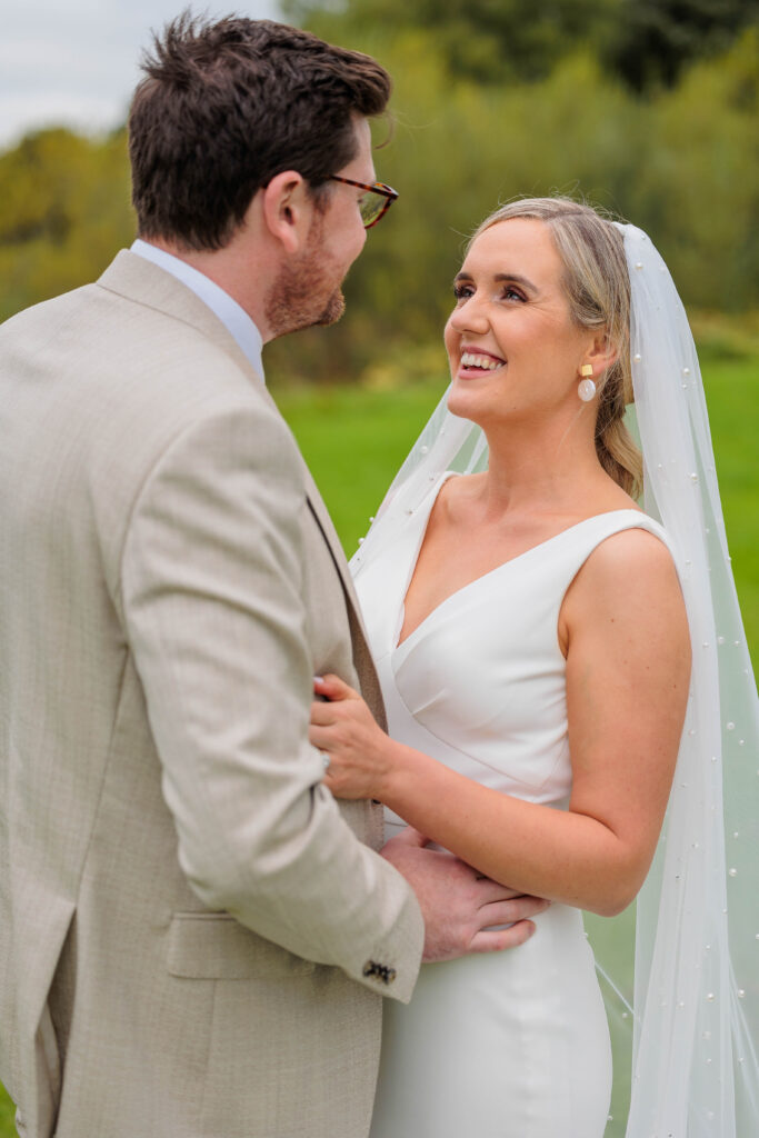 2022 bride, Wedding, bespoke venue, church ceremony, classic cars, floral bridesmaid dress