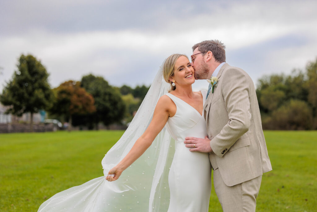 2022 bride, Wedding, bespoke venue, church ceremony, classic cars, floral bridesmaid dress