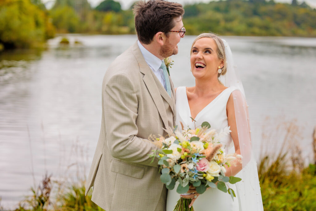 2022 bride, Wedding, bespoke venue, church ceremony, classic cars, floral bridesmaid dress