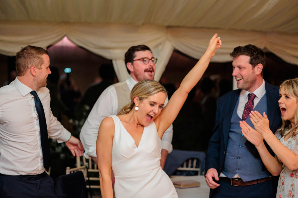 2022 bride, Wedding, bespoke venue, church ceremony, classic cars, floral bridesmaid dress