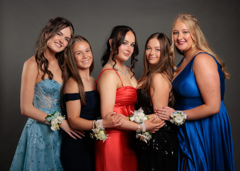 girls attending the dunlavin grads debs