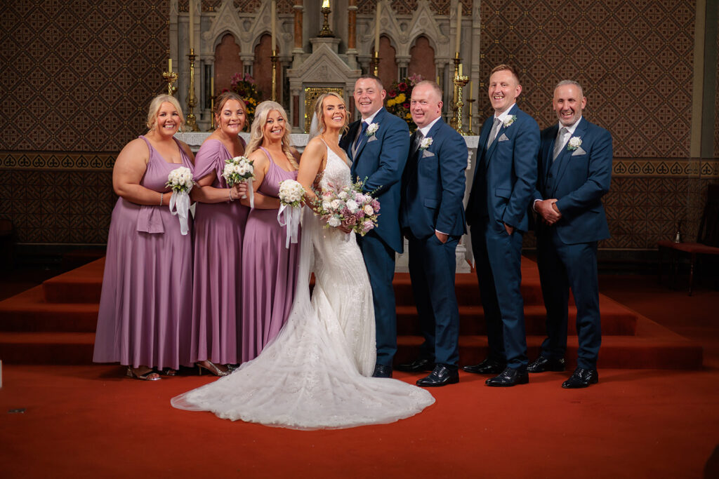 2025 bride, Radisson Blu Sligo wedding, Radisson Blu Hotel Sligo, Sligo wedding, Sligo wedding photographer, Irish wedding photography, Wedding photography Sligo, Wedding venues in Sligo, Manorhamilton wedding, St Clare’s Church Manorhamilton, Glencar wedding photos, Benbulben wedding photography, Pink bridesmaid dresses, Natural wedding photography